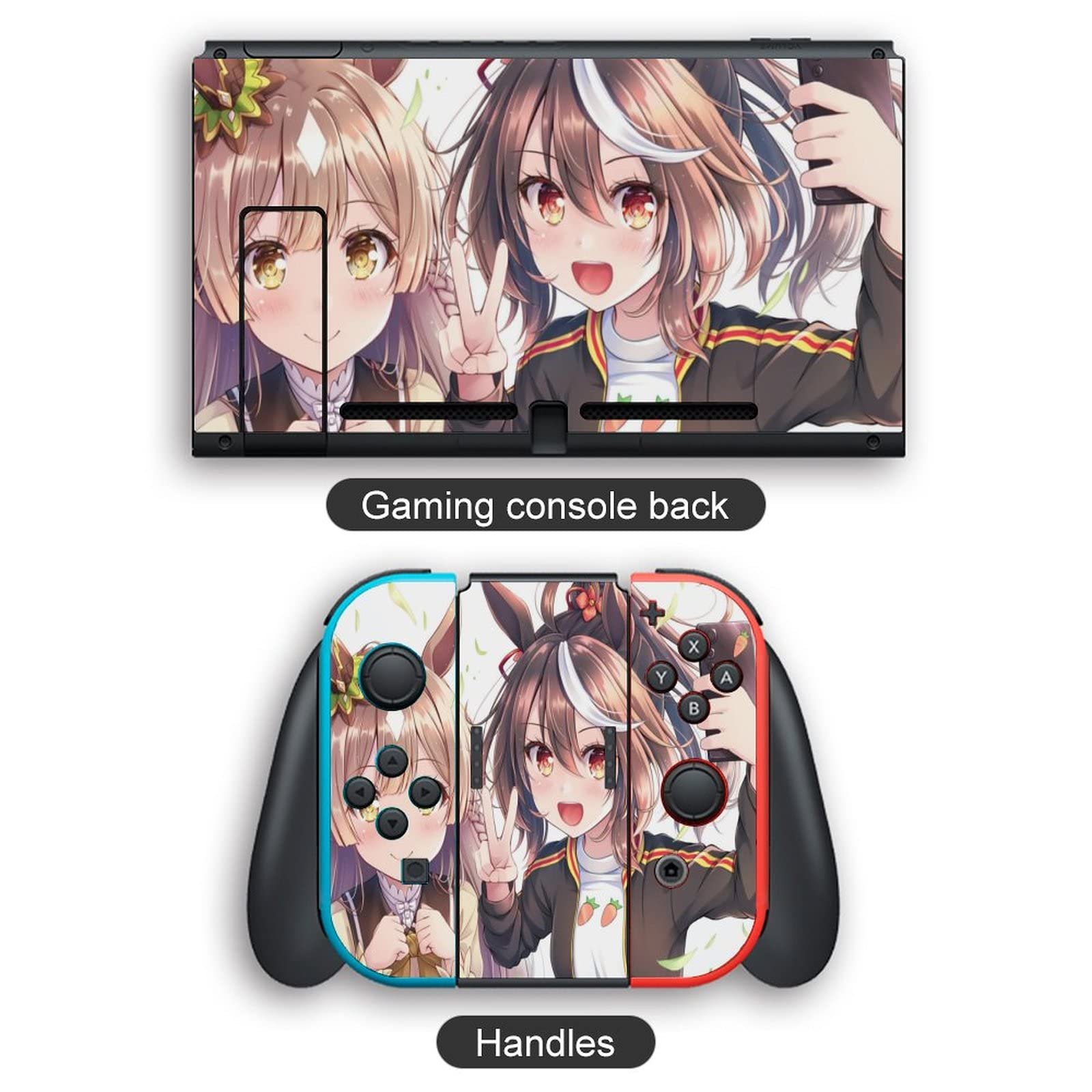 Amazon.co.jp: Switch/Switch Lite専用 ステッカー アニメ柄